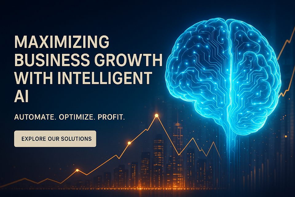 Intelligent AI solutions that drive growth, efficiency, and innovation